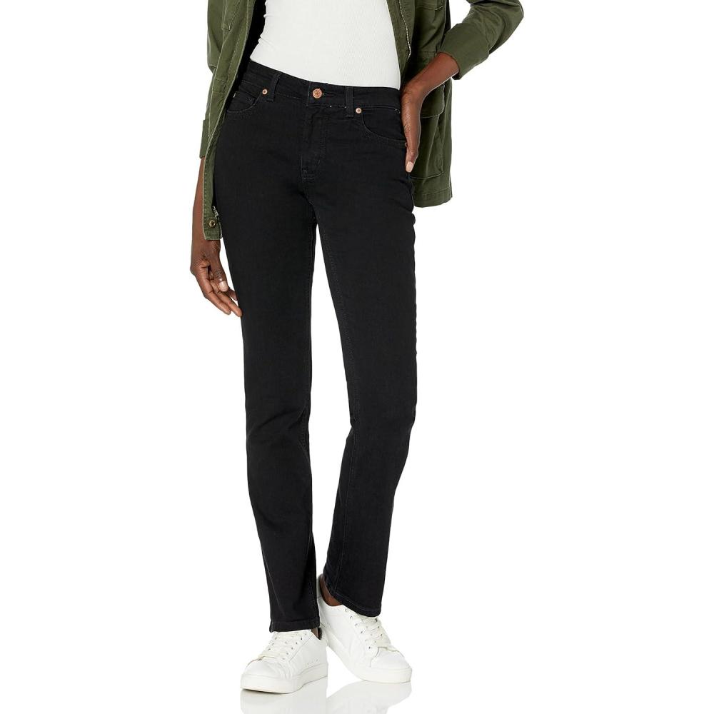 image:imageDickies Womens Perfect Shape Denim Jean Straight StretchBlack