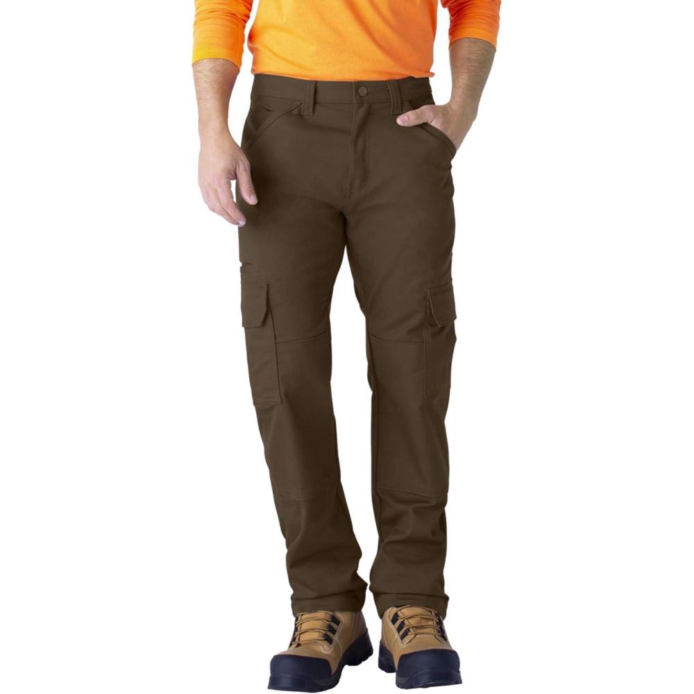 image:imageMens Flex DuraTech Relaxed Fit Duck Cargo PantsTimber Brown