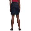 Dickies Womens Perfect Shape Denim Skirt(Rinsed Indigo Blue)