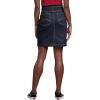 Dickies Womens Perfect Shape Denim Skirt(Rinsed Indigo Blue)