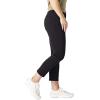 Dickies Women’s Perfect Shape Twill Capri Pant(Rinsed Black)