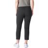 Dickies Women’s Perfect Shape Twill Capri Pant(Rinsed Black)