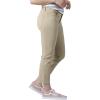 Dickies Women’s Perfect Shape Twill Capri Pant(Rinsed Oxford Stone)