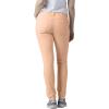 Dickies Womens Perfect Shape Twill Skinny 4 Pocket Pant(Rinsed Peach Fuzz)