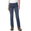 Dickies Women’s Perfect Shape Denim Jean – Straight Stretch(Stonewashed Indigo Blue)