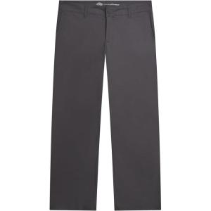 Dickies Women’s Flat Front Stretch Cotton Blend Pants(Charcoal)