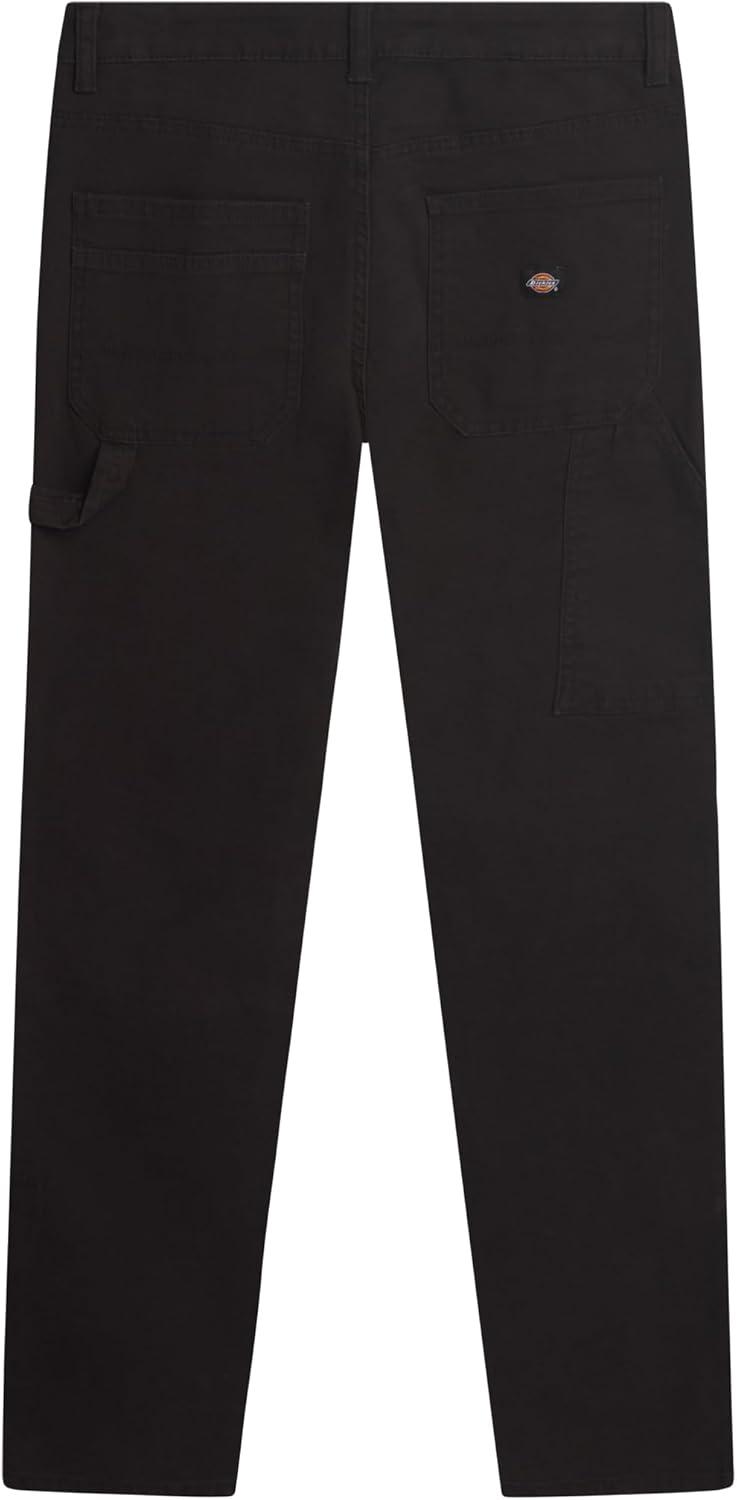 image:imageDickies Womens Slim Straight Stretch Duck Carpenter PantRinsed Black