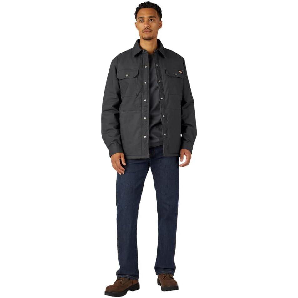image:imageDickies Mens Flex Duck Shirt JacketBlack