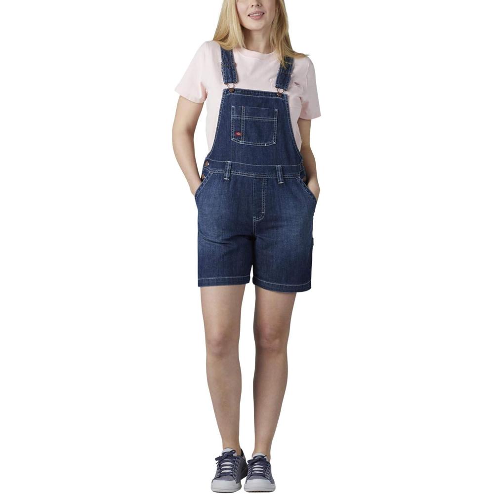 image:imageDickies womens Bib ShortallArchive Wash