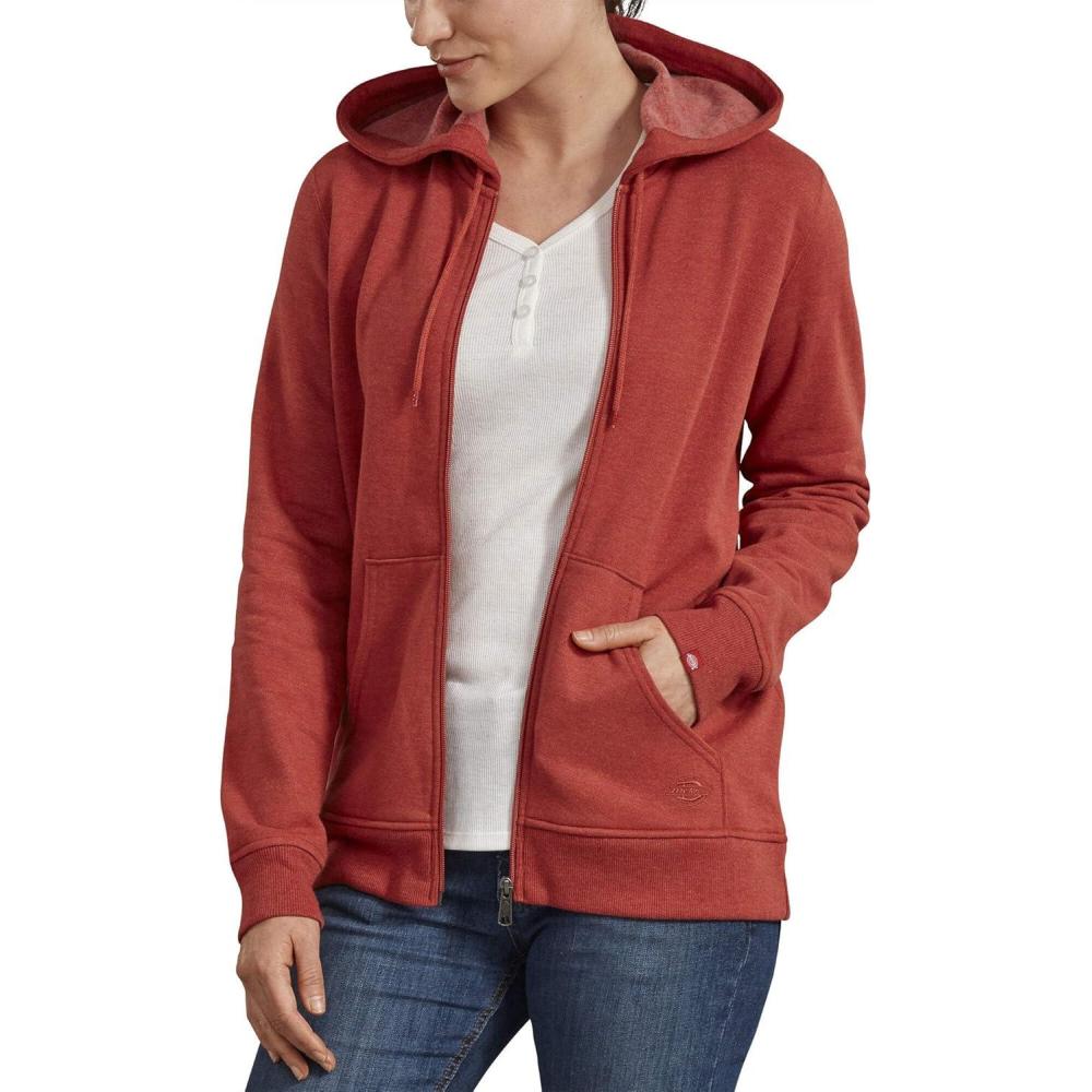 image:imageDickies womens Front Zip Hoodie Sweatshirt