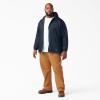 Dickies Men’s Fleece Lined Hooded Jacket(Dark Navy V1)