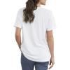 Dickies Womens Logo Graphic Short Sleeve T-Shirt(Heather Grey)