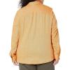 Dickies Womens Long Sleeve Plaid Flannel Shirt(Autumn Gold Herringbone)
