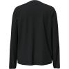 Dickies Women’s Long-Sleeve 3-Button Henley Shirt(Knit Black)