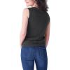 Dickies Womens Muscle Tank Shirt(Black)