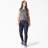 Dickies Womens Muscle Tank Shirt(Graphite)