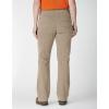 Dickies Women’s Plus Perfect Shape Denim High Waist Bootcut Jean(Stonewashed Bronze Sand V1)
