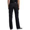 Dickies Women’s Relaxed Fit Stretch Cargo Straight Leg Pants(Black V1)