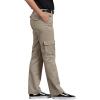 Dickies Women’s Relaxed Fit Stretch Cargo Straight Leg Pants(Desert Sand V1)