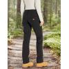 Dickies Women’s Relaxed Straight Stretch Double-Front Carpenter Pant(Rinsed Black)