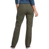 Dickies Women’s Relaxed Straight Stretch Double-Front Carpenter Pant(Rinsed Moss Green)