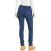 Dickies Womens Slim Straight Stretch Denim Carpenter Pant