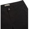 Dickies Womens Slim Straight Stretch Duck Carpenter Pant(Rinsed Black)