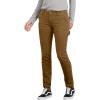 Dickies Womens Slim Straight Stretch Duck Carpenter Pant(Rinsed Brown Duck)