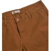 Dickies Womens Slim Straight Stretch Duck Carpenter Pant(Rinsed Brown Duck)