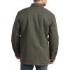 Dickies mens Plaid Lined Shirt Jacket(Moss Green)