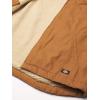 Dickies mens Relaxed Fit Sherpa Lined Duck Vest(Rinsed Brown Duck V1)