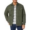 Dickies Mens Flex Duck Shirt Jacket(Olive Green)