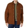 Dickies Mens Flex Duck Shirt Jacket(Timber Brown)