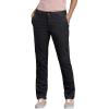 Dickies Womens Double Knee Work Pant with Stretch Twill(Black)