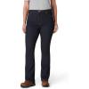 Dickies Women’s Plus Perfect Shape Denim High Waist Bootcut Jean(Rinsed Indigo Blue)