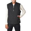 Dickies mens Relaxed Fit Sherpa Lined Duck Vest(Rinsed Black V1)