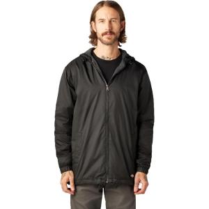 Dickies Men’s Fleece Lined Hooded Jacket(Black)