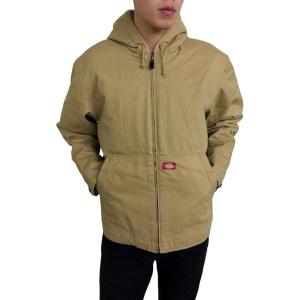 Dickies Men’s Fleece Lined Hooded Jacket(Chamois)