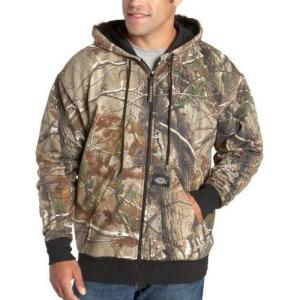 Dickies Men’s Fleece Lined Hooded Jacket(Realtree All Purpose Hd)