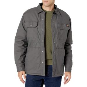 Dickies Mens Flex Duck Shirt Jacket(Slate V1)