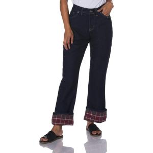 Dickies Women’s Flannel Lined Jean(Stnwashd Vintge Bl)
