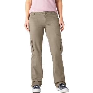 Dickies Womens Relaxed Cargo Pant(Khaki)