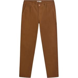 Dickies Womens Slim Straight Stretch Duck Carpenter Pant(Rinsed Brown Duck)