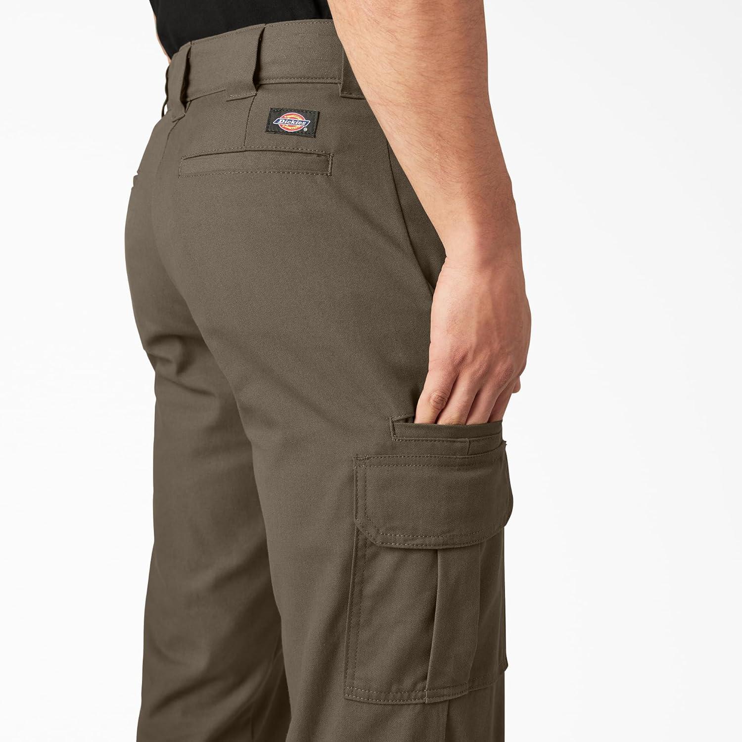 image:imageDickies Mens Flex Regular Fit Cargo PantsMushroom