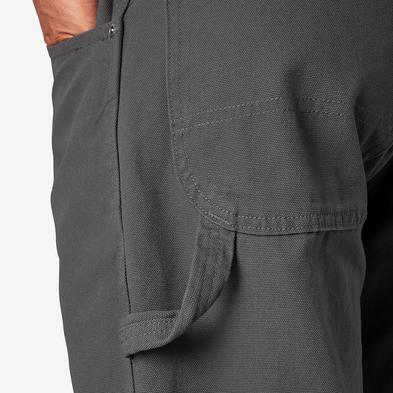 image:imageDickies Mens Relaxed Fit Heavyweight Duck Carpenter PantsSlate