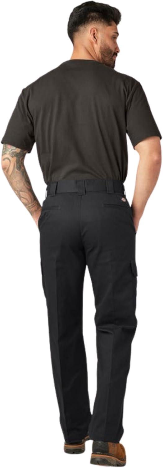 image:imageDickies Mens Relaxed Straight Leg Cargo Work PantBlack V1