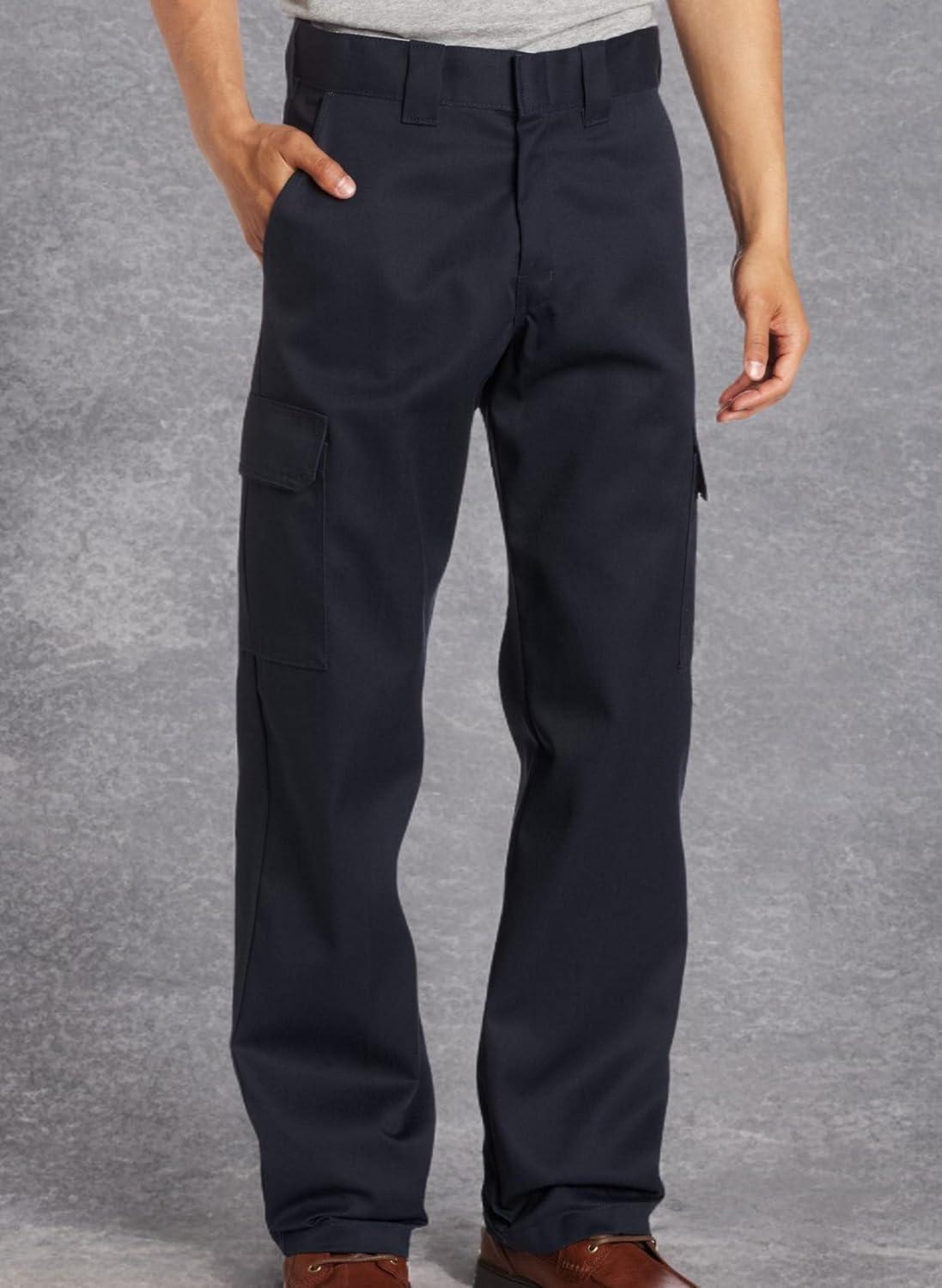 image:imageDickies Mens Relaxed Straight Leg Cargo Work PantDark Navy V1