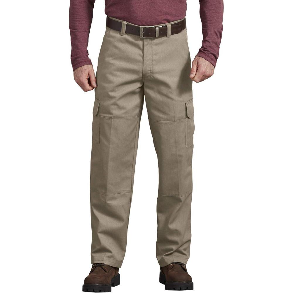 image:imageDickies Mens Flex Active Waist Regular Fit Cargo Work PantDesert Sand V1
