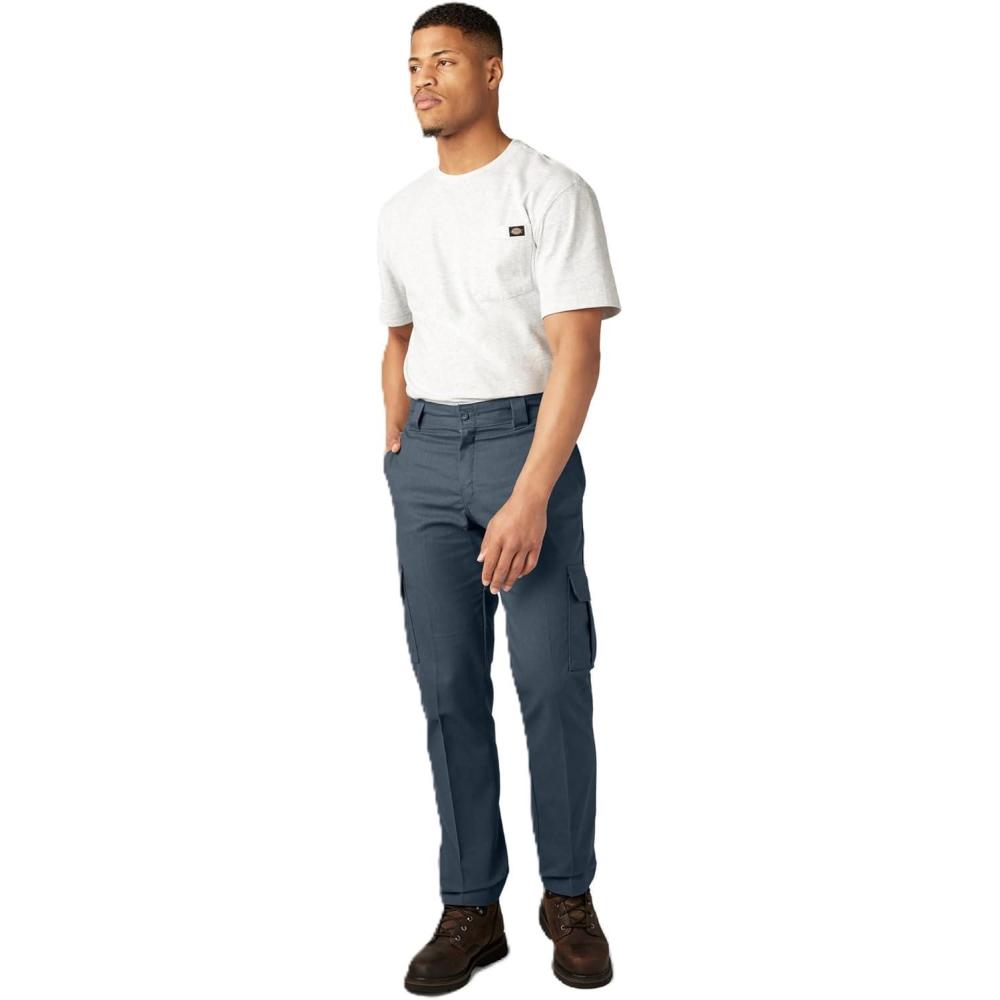 image:imageDickies Mens Flex Regular Fit Cargo PantsAirforce Blue