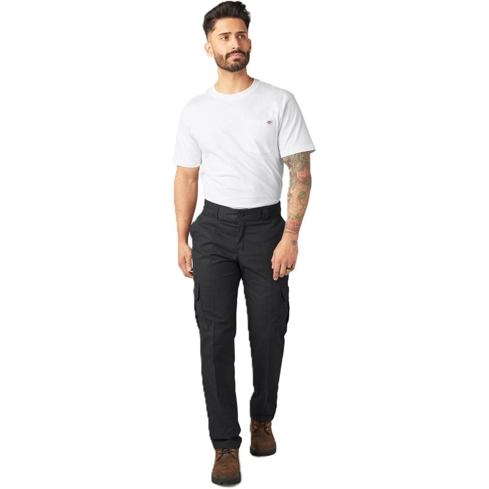 image:imageDickies Mens Flex Regular Fit Cargo PantsBlack